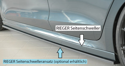 Skoda Octavia (NX) Rieger Seitenschweller (XS) links, ABS, 
inkl. Montagezubehör, Gutachten