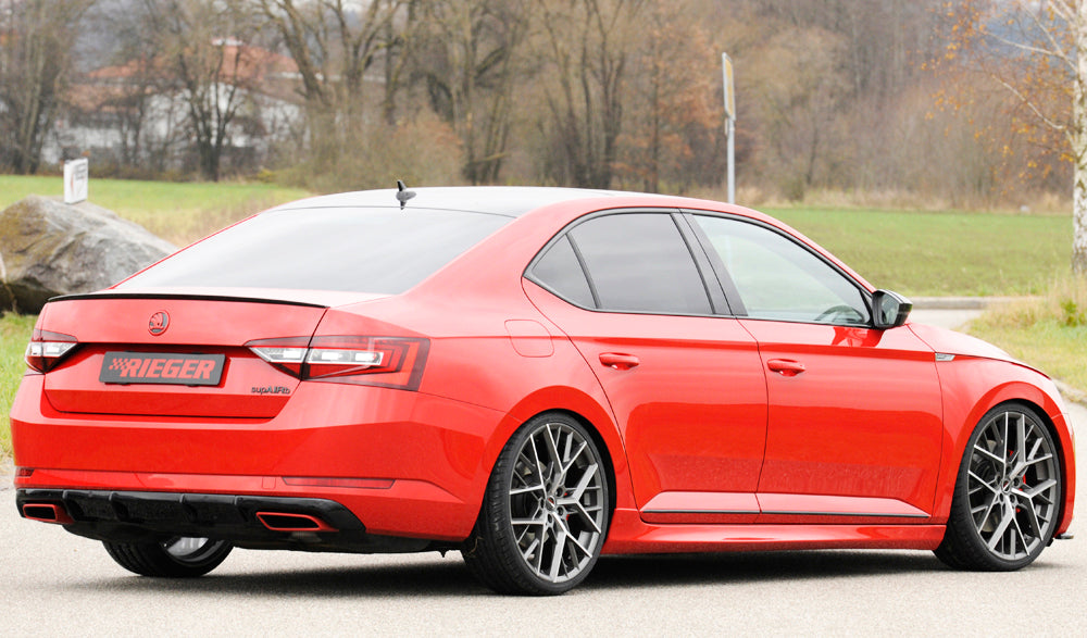 Skoda Superb III (3T/3V) Rieger Seitenschweller  rechts, ABS, 
inkl. Montagezubehör, Gutachten