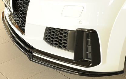 Audi TT (8J-FV/8S) Rieger Spoilerschwert für orig. S-Line-Frontschürze für orig. Frontschürze, ABS, schwarz glänzend, für Fzg. mit S-Line Exterieur, 
inkl. Montagezubehör, ABE