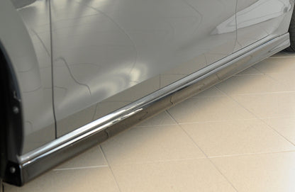 Seat Golf 7 Rieger Seitenschweller (XS)  links, ABS, schwarz glänzend, 
inkl. Montagezubehör, Gutachten