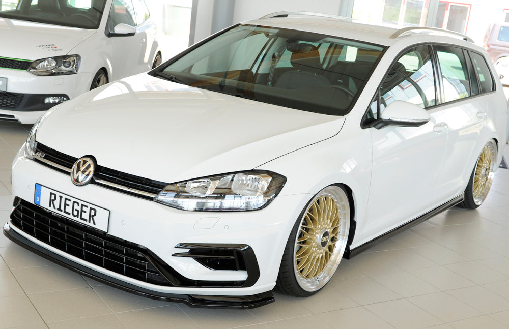 Seat Golf 7 Rieger Seitenschweller (XS)  links, ABS, schwarz glänzend, 
inkl. Montagezubehör, Gutachten