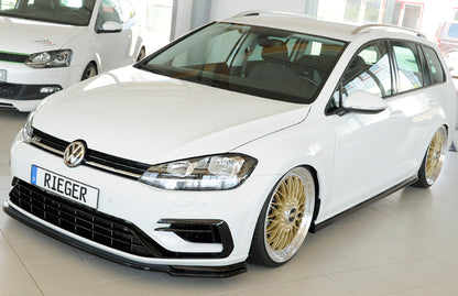 Seat Golf 7 Rieger Seitenschweller (XS)  links, ABS, schwarz glänzend, 
inkl. Montagezubehör, Gutachten