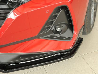 Hyundai i20 N  (BC3) Rieger Spoilerschwert für orig. Frontschürze, ABS, schwarz glänzend, 
inkl. Montagezubehör, ABE
