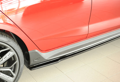 Hyundai i20 N  (BC3) Rieger Seitenschwelleransatz rechts, für orig. Seitenschweller, ABS, schwarz glänzend, 
inkl. Montage...