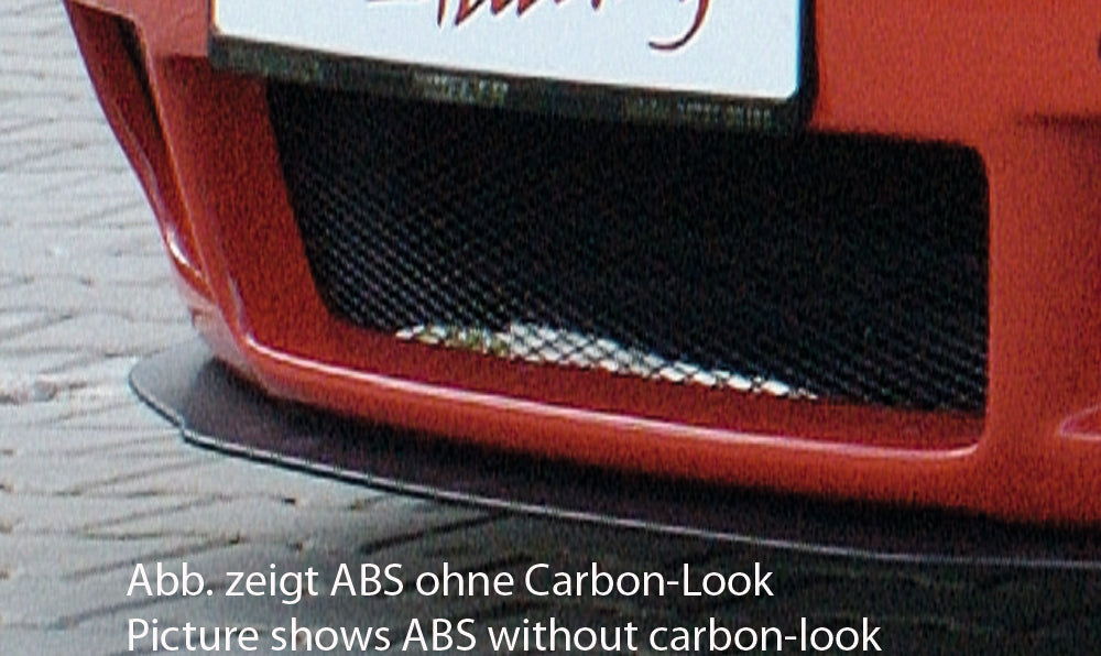 Audi A4 (B5) Rieger Spoilerschwert   für Spoilerstoßstangen 55025/55028 gerade Version, für Spoilerstoßstange, ABS, Carbon-Look, 
inkl. Montagezubehör, ABE