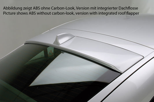 Audi TT (8N) Rieger Heckscheibenblende   ohne Dachflosse -ABS, Carbon-Look, 
inkl. Gutachten, Montagezubehör