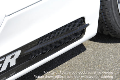 Audi TT (8J) Rieger Seitenschweller    rechts, ABS, Carbon-Look, für Fzg. mit S-Line Exterieur und ohne S-Line Exterieur, 
inkl. Alugitter, Gutachten, Montagezubehör