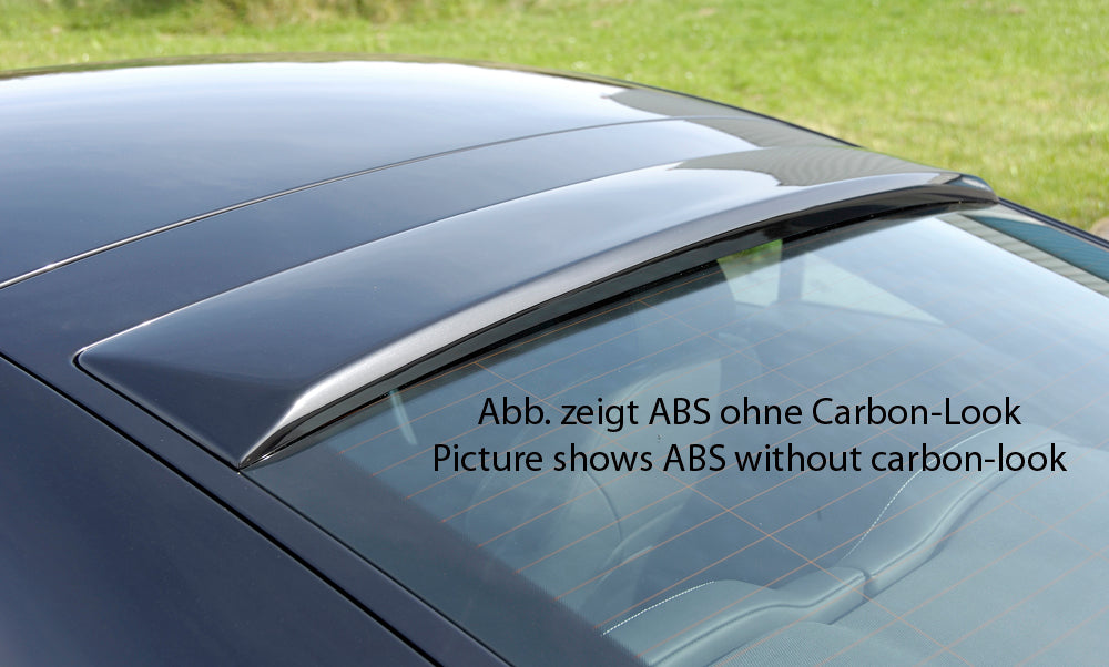 Audi TT (8J) Rieger Heckscheibenblende    ABS, Carbon-Look, 
inkl. Gutachten, Montagezubehör