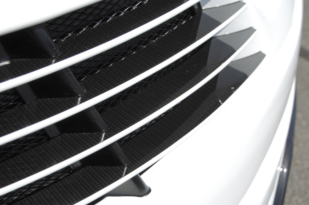 Audi TT (8J) Rieger Heckschürze    für Doppelendrohr li. u. re., ABS, Carbon-Look, für Fzg. mit S-Line Exterieur und ohne S-Line Exterieur, 
inkl. Alugitter, Montagezubehör