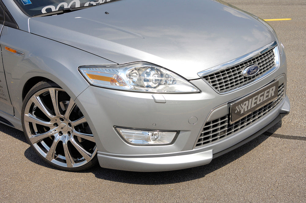 Ford Mondeo (BA7) Rieger Spoilerschwert SG-Design für Spoilerlippe 32101 für Spoilerlippe, ABS, Carbon-Look, 
inkl. Montagezubehör, ABE