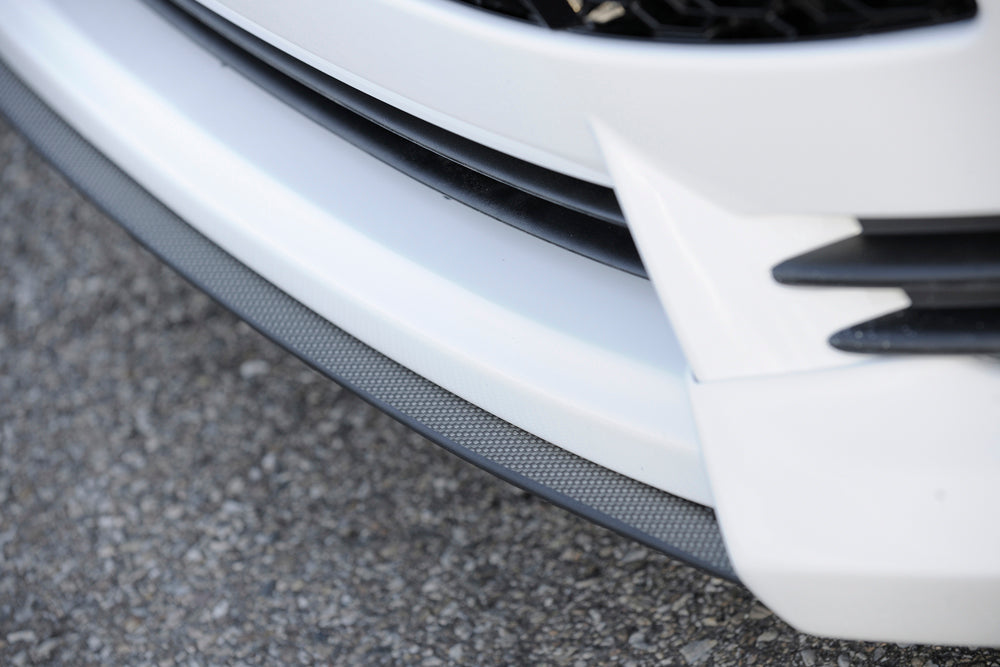 Ford Focus 3 ST Rieger Spoilerschwert für Spoilerlippe 303400/01 mittig, für Spoilerlippe, ABS, Carbon-Look, 
inkl. Montagezubehör, ABE