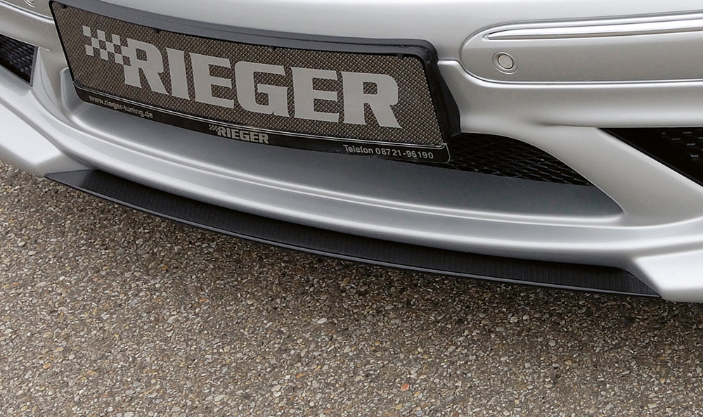 Mercedes CLK (W209) Rieger Spoilerschwert  mittig, ABS, Carbon-Look, 
inkl. Montagezubehör, ABE