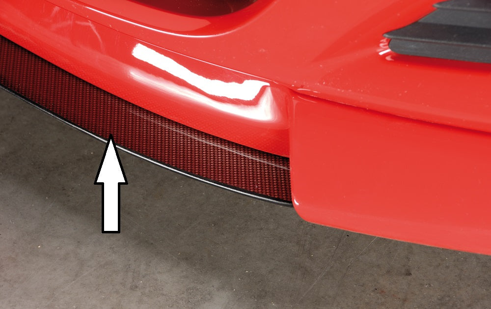 Opel Astra H GTC Rieger Spoilerschwert für Spoilerlippe 51230 mittig, für Spoilerlippe, ABS, Carbon-Look, 
inkl. Montagezubehör, ABE