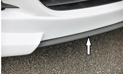 Opel Corsa D Rieger Spoilerschwert für Spoilerlippe 58940 / 58951 mittig, für Spoilerlippe, ABS, Carbon-Look, 
inkl. Montagezubehör