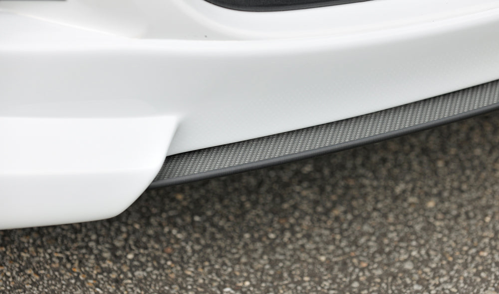 Opel Corsa D Rieger Spoilerschwert für Spoilerlippe 58946 / 58950 mittig, für Spoilerlippe, ABS, Carbon-Look, 
Montagezubehör