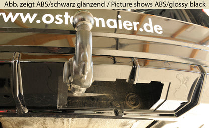 Skoda Superb III (3T/3V) Rieger Heckeinsatz ohne Aussparung für Endrohrblenden ABS, Carbon-Look, für Fzg. mit Anhängekupplung, Einparkhilfe (PDC), 
inkl. Montagezubehör, Gutachten