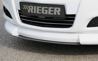 Opel Astra H Rieger Spoilerschwert für Spoilerlippe 51277 mittig, für Spoilerlippe, ABS, Carbon-Look, 
Montagezubehör