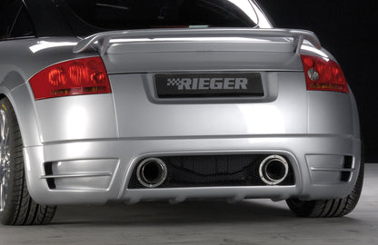 Audi TT (8N) Eisenmann ESD. 2x102mm ø rund, Audi TT (8N) 1,8l Turbo (110kW / 132 kW), 2WD Edelstahl