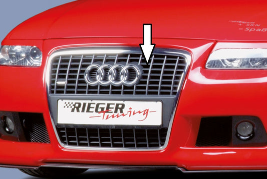 Audi A3 (8L) Audi Grill für Audi A3 (8L) R-Frame Stoßstange inkl. Kennzeichenauflage aus ABS