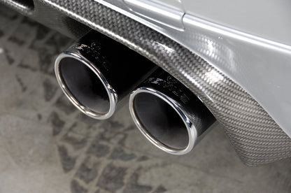 BMW 3er E90 Remus ESD, Ls/Rs, je 2 Endrohre, BMW E90/92/E93 nur 335i  225kW, Enrohrset muß dazubestellt werden Edelstahl
