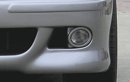 Klarglas-Nebelscheinwerfer-Set  Ls/Rs incl. Abdeckkappe Ls/Rs für Frontspoiler BMW E46  (66001)