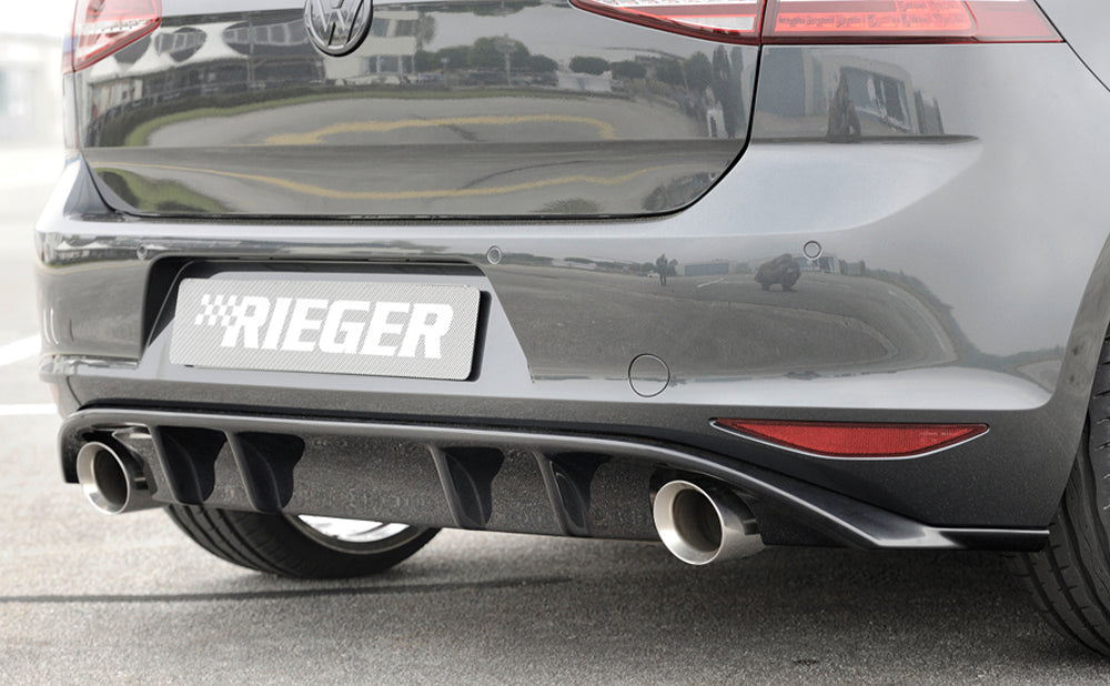 VW Golf 7 GTI BN-Pipes Auspuffanlage, VW Golf 7  GTI  li./re. je 1x100mm, 20° schräg, Doppelwandig 70mm Rohrführung 
Optimal geeignet für Leistungsgesteigerte Fahrzeuge 
Bestehend aus Vor- und Endschalldämpfer 
EG-Genehmigung (Eintragungsfrei)
Edelstahl