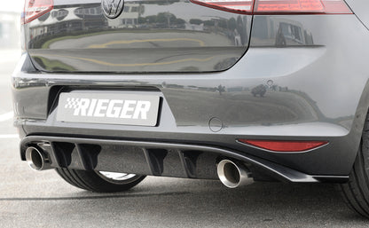 VW Golf 7 GTI BN-Pipes Auspuffanlage, VW Golf 7  GTI  li./re. je 1x100mm, 20° schräg, Doppelwandig 70mm Rohrführung 
Optimal geeignet für Leistungsgesteigerte Fahrzeuge 
Bestehend aus Vor- und Endschalldämpfer 
EG-Genehmigung (Eintragungsfrei)
Edelstahl
