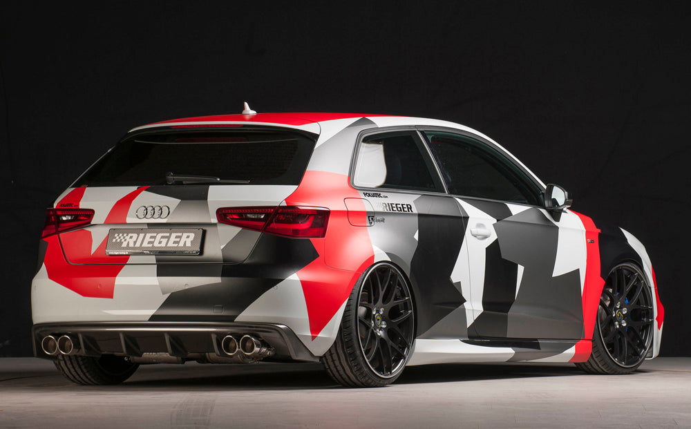 Audi A3 (8V) Bull-X Halbanlage AUDI A3 (8V) 1.4 TFSI, 1.8 TFSI links/rechts, 4x89mm, rund,  STREETLINE ,  nur 2WD leicht abgeschrägt, eingerollt
Edelstahl
mit EWG-Betriebserlaubnis.
Nur für Frontantrieb, nicht für Quattro.