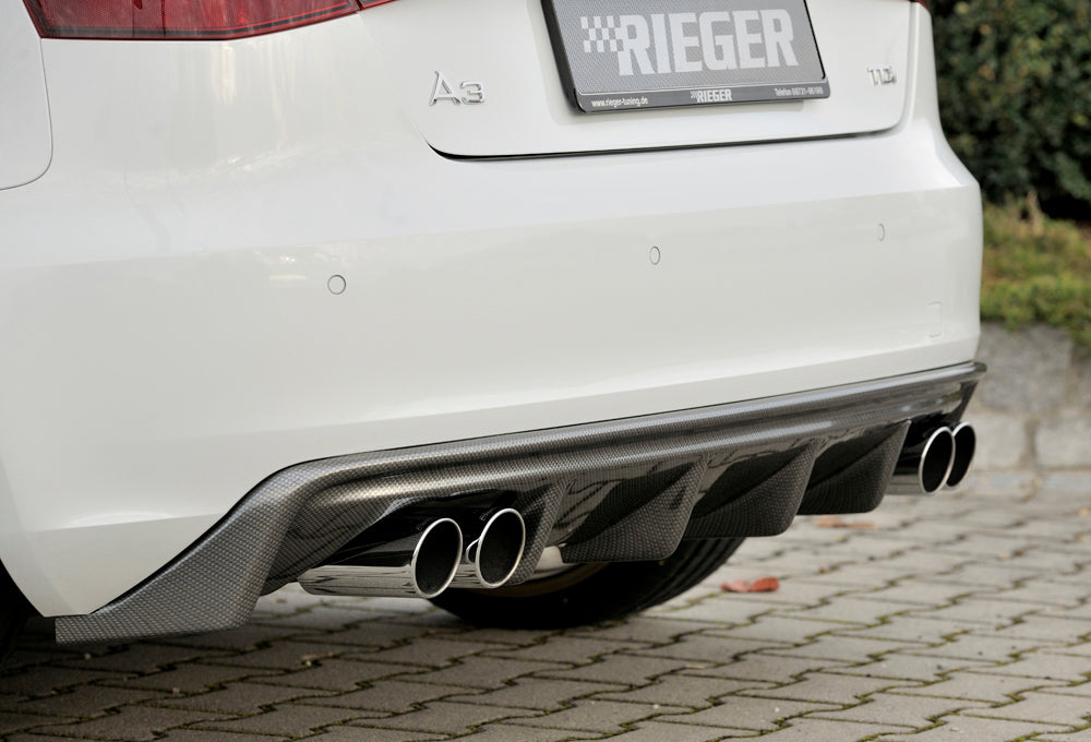 Audi A3 (8V) Bull-X Halbanlage AUDI A3 (8V) 1.4 TFSI, 1.8 TFSI links/rechts, 4x89mm, rund,  STREETLINE ,  nur 2WD leicht abgeschrägt, eingerollt
Edelstahl
mit EWG-Betriebserlaubnis.
Nur für Frontantrieb, nicht für Quattro.