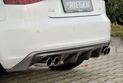 Audi A3 (8V) Bull-X Halbanlage AUDI A3 (8V) 1.4 TFSI, 1.8 TFSI links/rechts, 4x89mm, rund,  STREETLINE ,  nur 2WD leicht abgeschrägt, eingerollt
Edelstahl
mit EWG-Betriebserlaubnis.
Nur für Frontantrieb, nicht für Quattro.