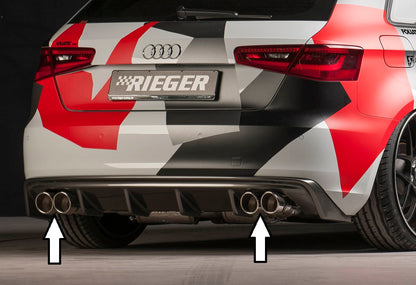 Audi A3 (8V) Bull-X Halbanlage AUDI A3 (8V) 1.4 TFSI, 1.8 TFSI links/rechts, 4x89mm, rund,  STREETLINE ,  nur 2WD leicht abgeschrägt, eingerollt
Edelstahl
mit EWG-Betriebserlaubnis.
Nur für Frontantrieb, nicht für Quattro.