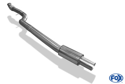 BMW 4er F32  (3C) RIEGER/FOX Vorschalldämpfer BMW 4er F32/F33/F36 nur 435i   225/230/250kW Edelstahl, 
inkl. ABE
