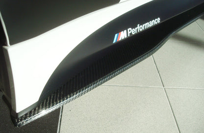 BMW 3er F80 M3 (M3) Carbon Seitenschwelleransatz, links BMW M3 F80, für orig. Seitenschweller links, für orig. Seitenschweller, Carbon, 
inkl. Montagezubehör, Gutachten