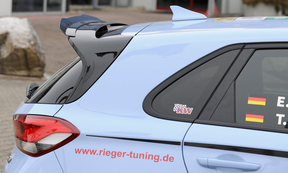 Hyundai i30 N  (PDE) Drive-Emotion Heckspoiler für Hyundai i30 N (PDE) im edlen Pianolack, ABS/schwarz-glänzend ABS, schwarz glänzend, 
inkl. Montagezubehör, Gutachten