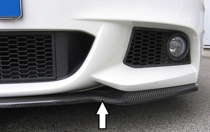 BMW 5er F10  (5L) Carbon Spoilerschwert für BMW 5er F10/F11 nur für orig. M-Paket Frontschürze Carbon, für Fzg. mit M-Technik, 
inkl. Montagezubehör, Gutachten