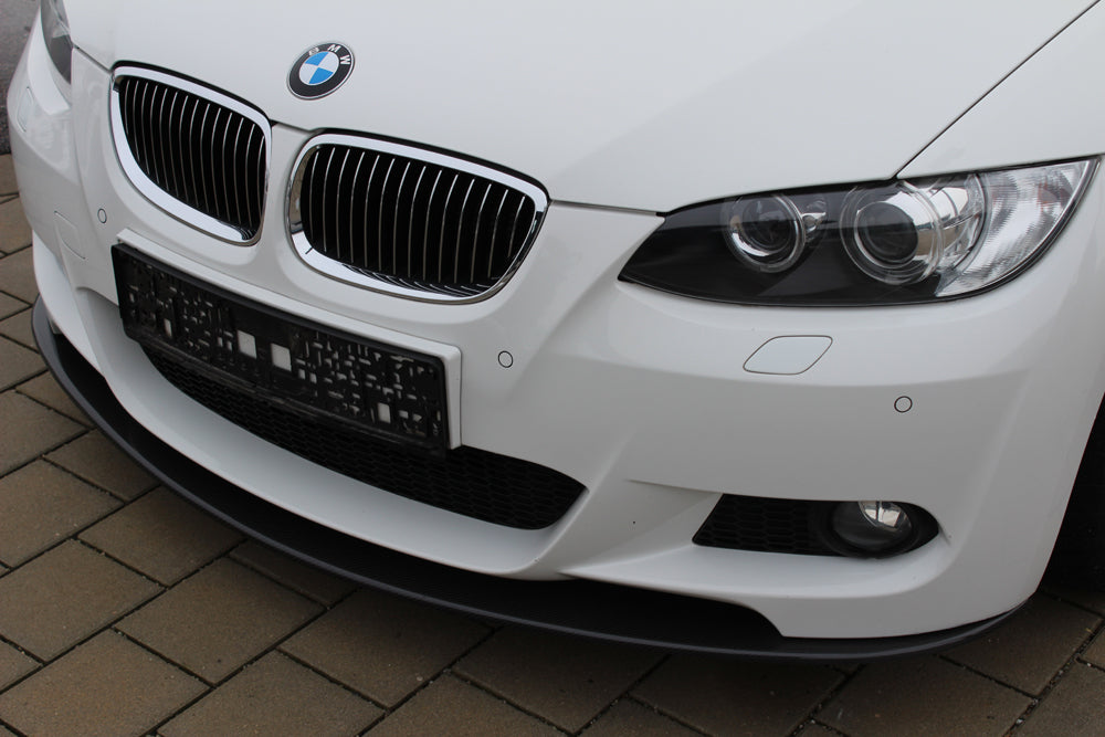 BMW 3er E92 Carbon Spoilerschwert für BMW 3er E92/E93 nur für orig. M-Paket Frontschürze Carbon, für Fzg. mit M-Technik, 
inkl. Montagezubehör, Gutachten