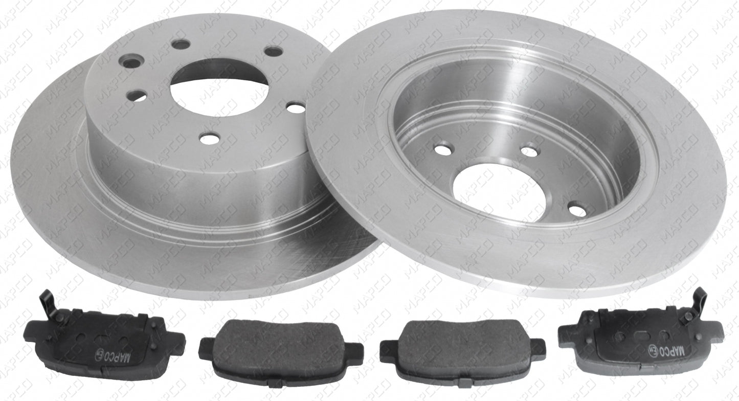 MAPCO Bremsensatz, Scheibenbremse Satz  Hinterachse  47525