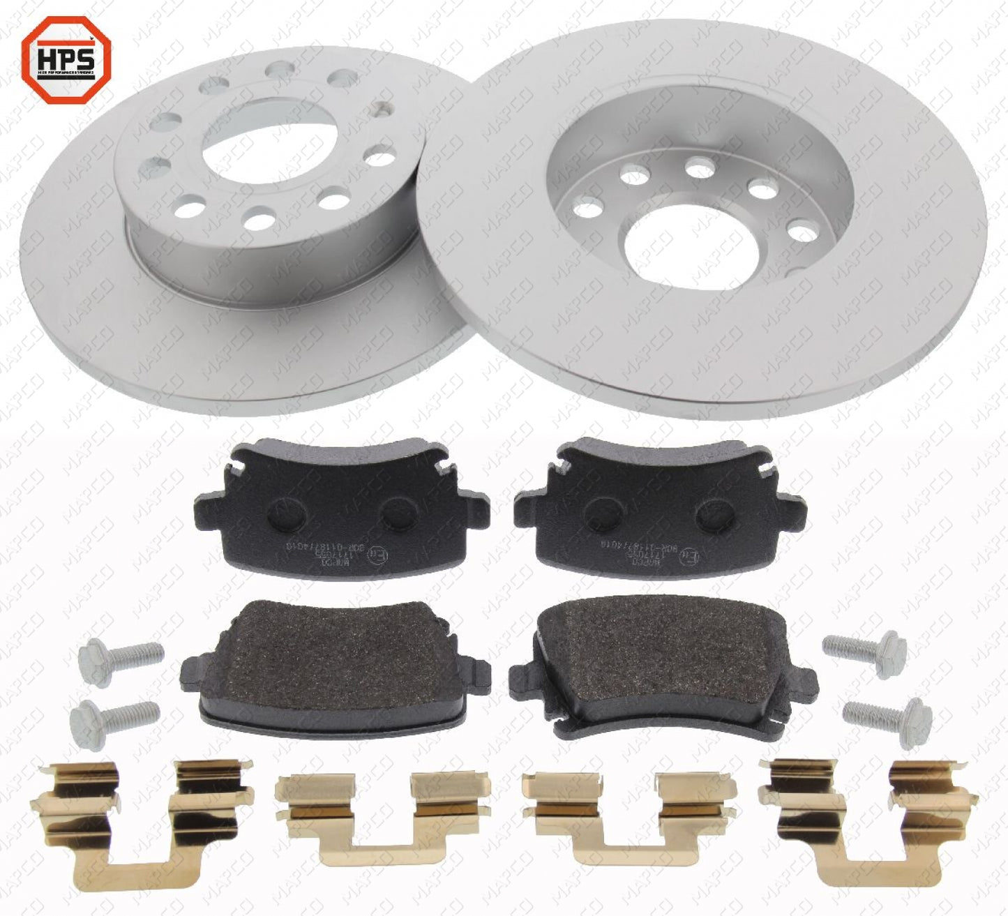 MAPCO Bremsensatz, Scheibenbremse Hinterachse  47837HPS