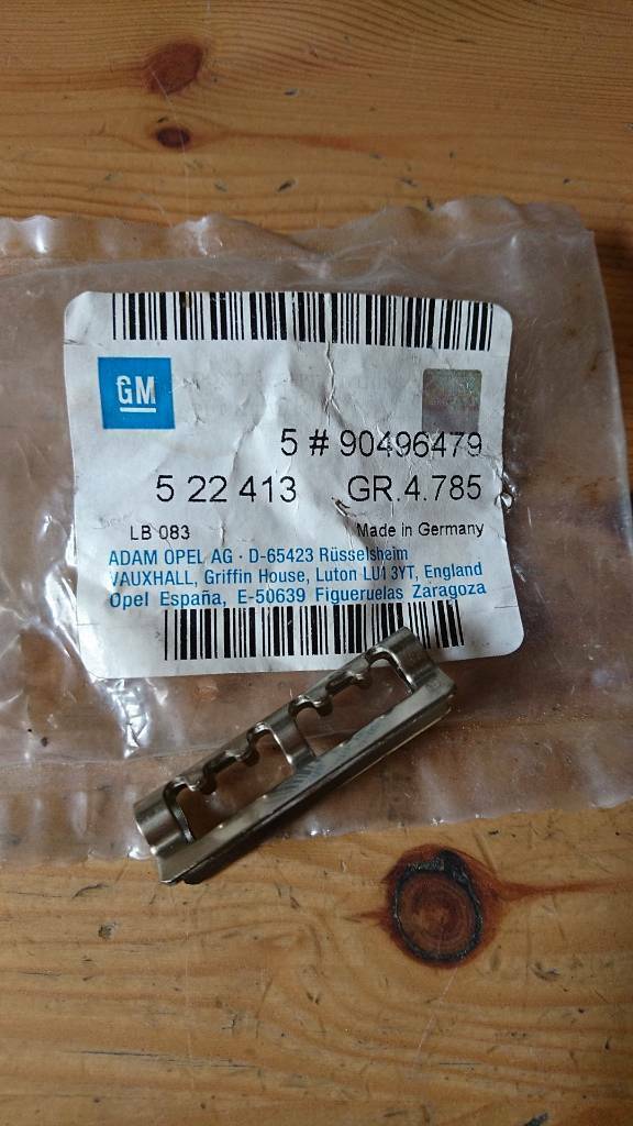 Astra G Zafira A Anschlussstück Handbremsseil hinten Neu GM