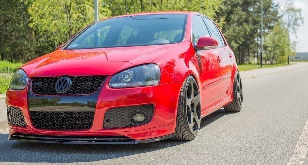 Front Ansatz für VW GOLF 5 GTI (FÜR GTI 30TH Frontansatz) schwarz matt