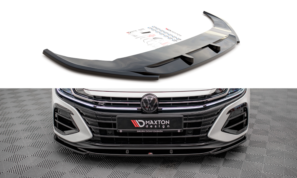 Front Ansatz V.1 für Volkswagen Arteon R schwarz matt