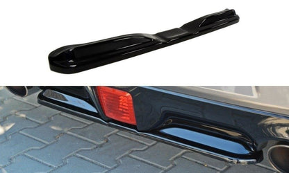 Mittlerer Diffusor Heck Ansatz für Nissan 370Z schwarz matt