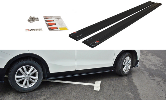 Seitenschweller Ansatz für SSANGYONG TIVOLI Carbon Look