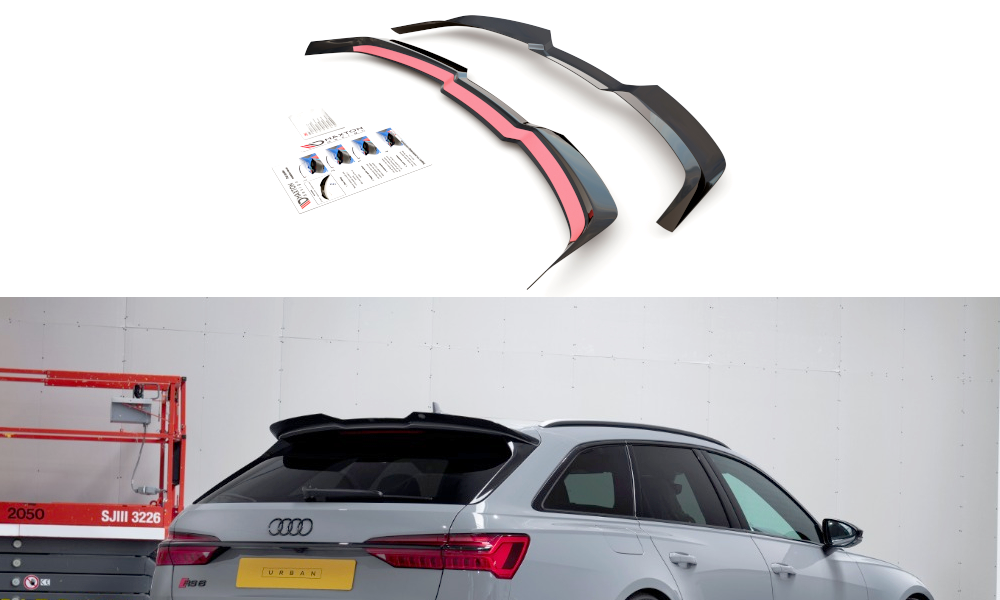 Spoiler CAP V.2 für Audi RS6 C8 Carbon Look