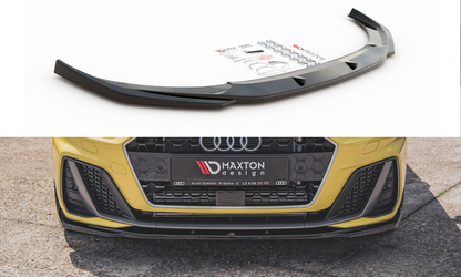 Front Ansatz V.2 für Audi A1 S-Line GB schwarz matt