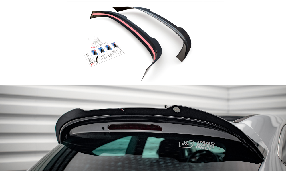 Spoiler CAP für Opel Astra GTC OPC-Line J schwarz matt