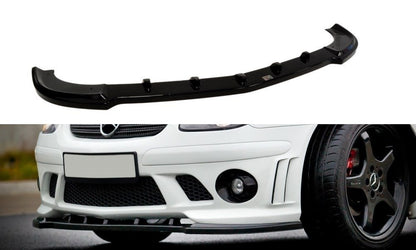 Front Ansatz für MERCEDES SLK R170 FÜR AMG 204 STOßSTANGE Carbon Look