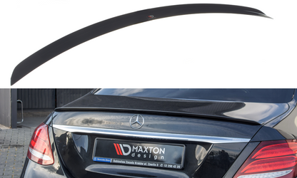 Spoiler CAP für Mercedes-Benz E-Klasse W213 AMG-Line schwarz Hochglanz