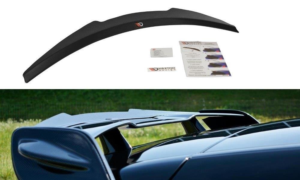 Spoiler CAP für Mercedes A W176 AMG Facelift Carbon Look