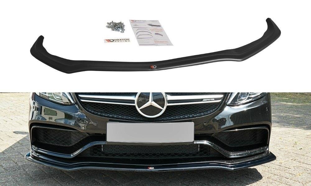 Front Ansatz V.1 für Mercedes C-Klasse S205 63 AMG Kombi Carbon Look